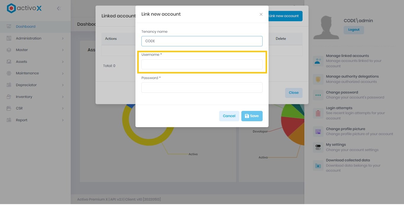Manage Linked Accoount4