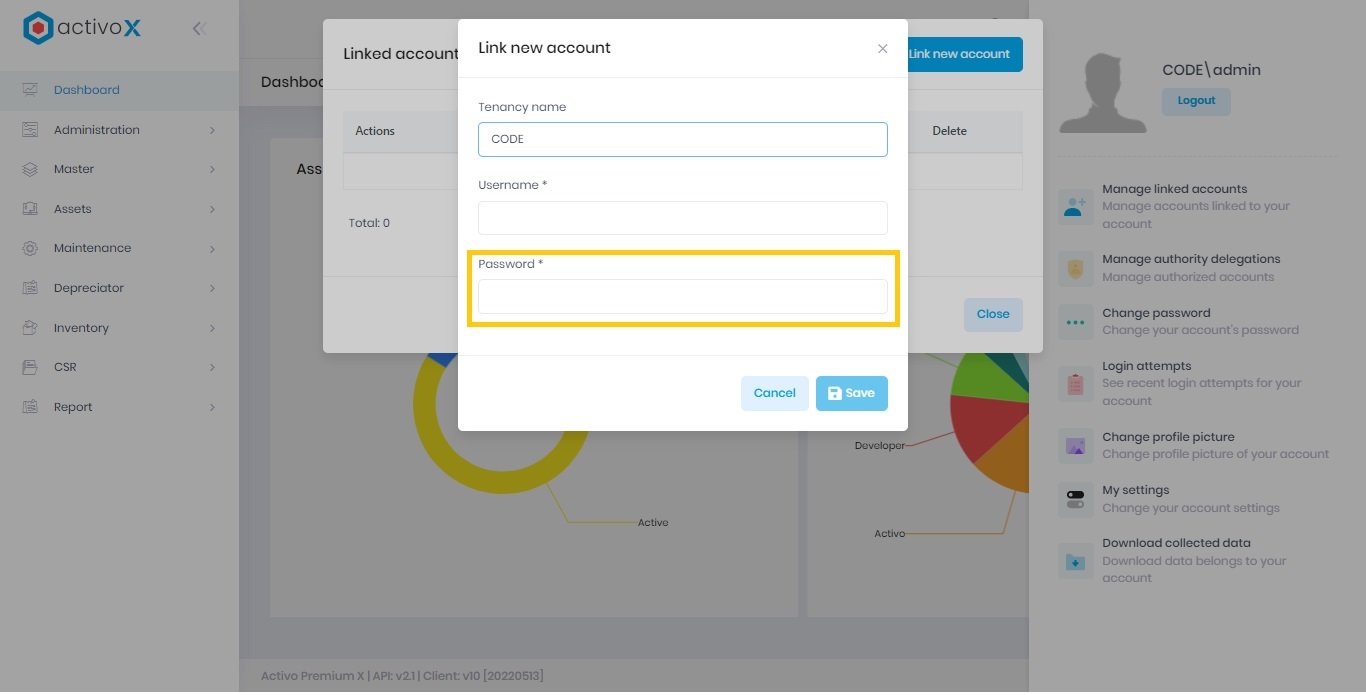 Manage Linked Accoount5