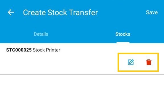 Stock Transfer