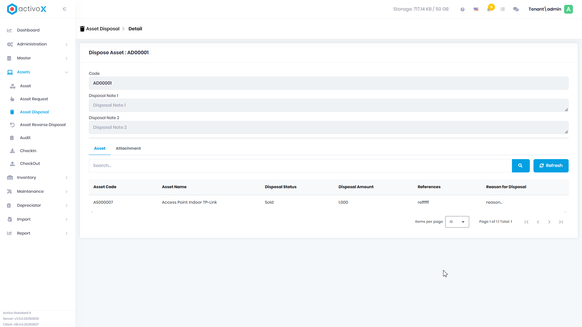ViewAssetDisposal