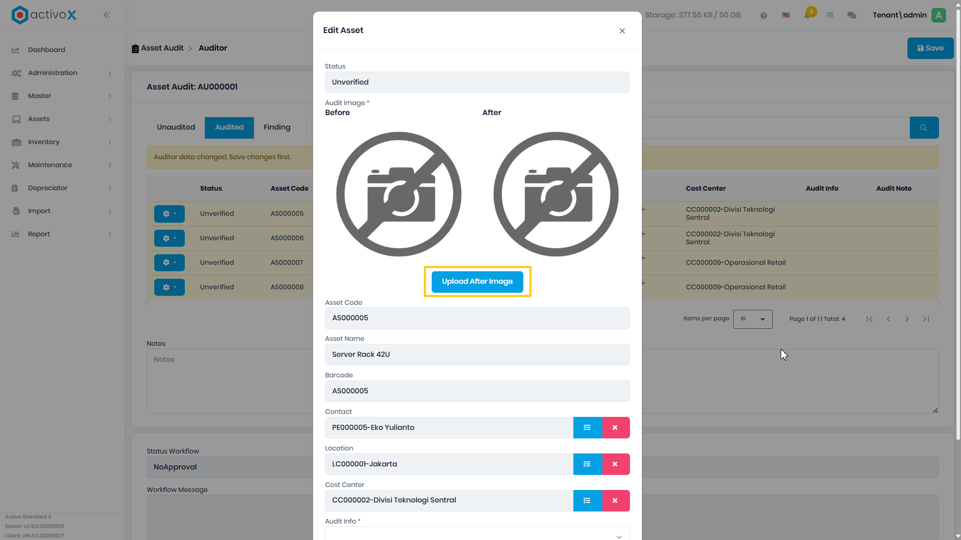 Create Audit
