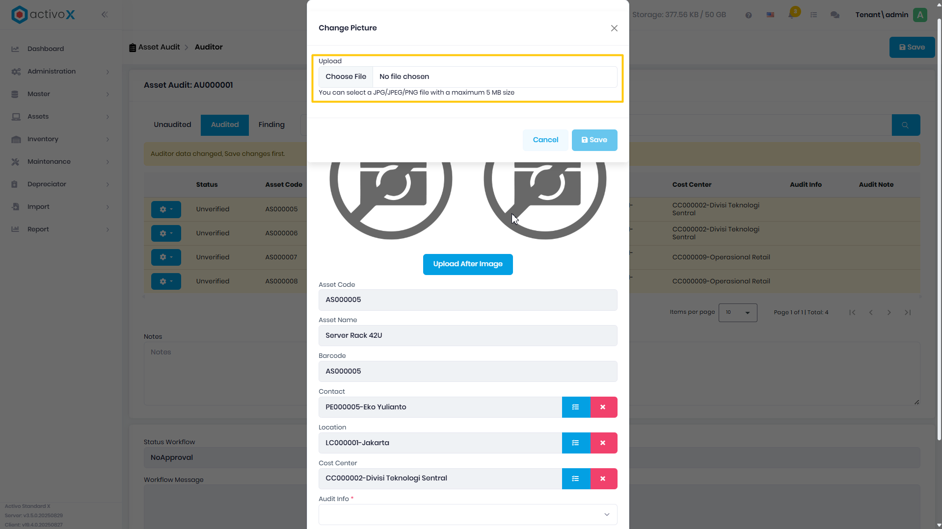 Create Audit