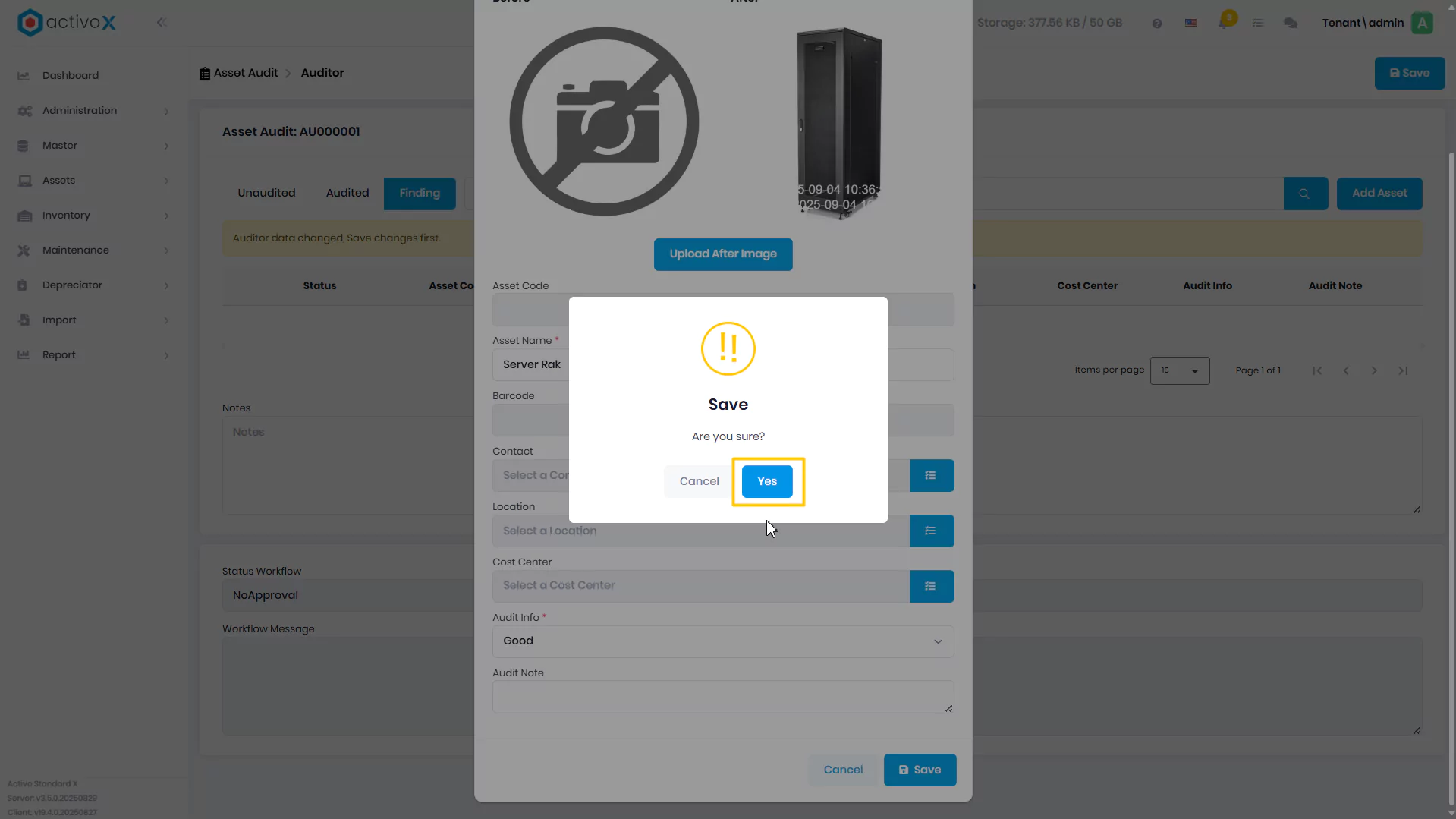 Create Audit