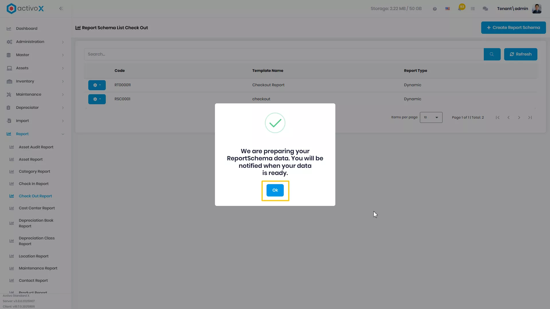 Generate Report