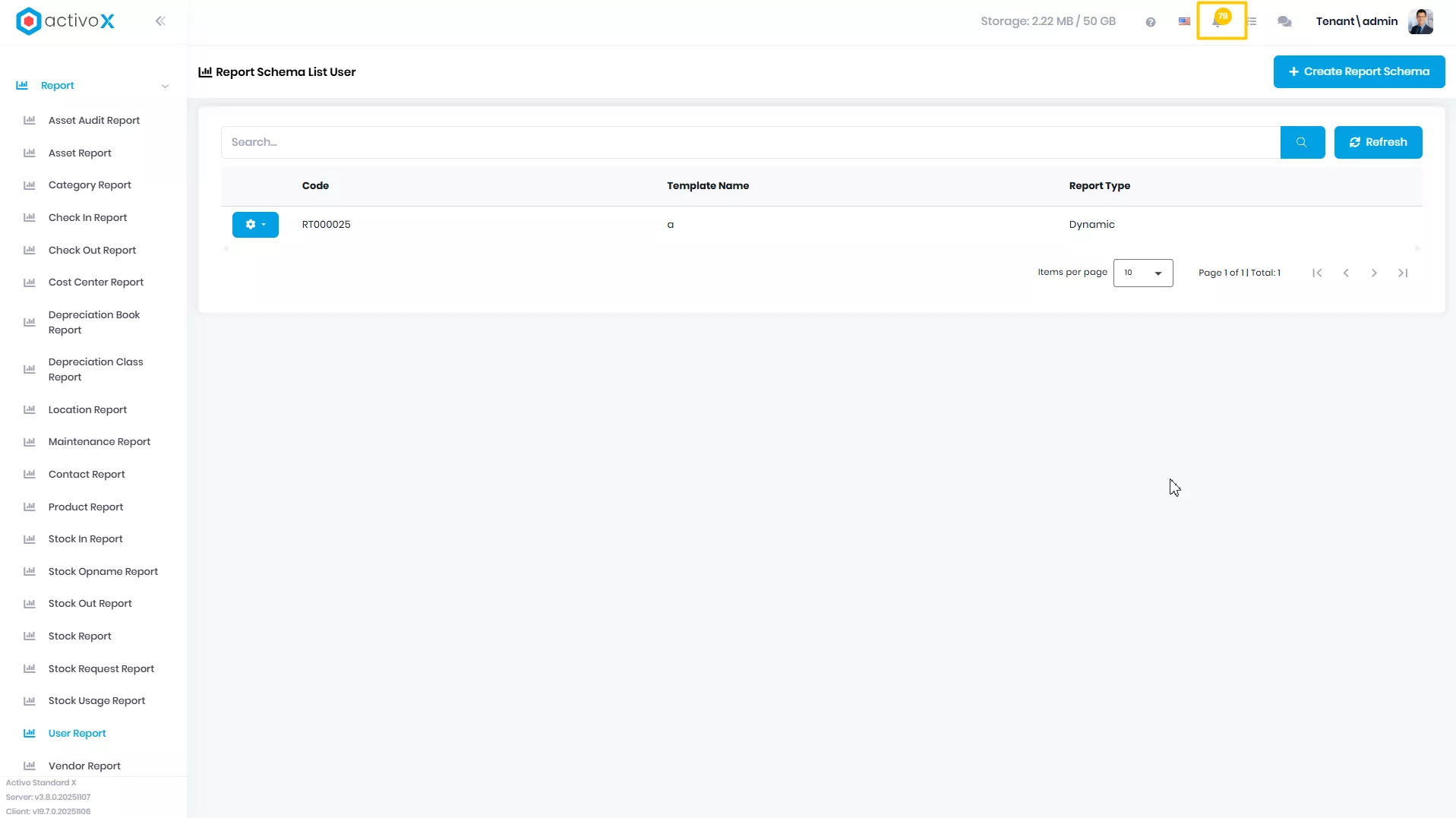 Generate Report
